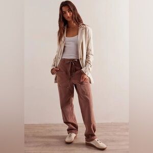 NWOT We The Free Hayden Pull-On Pants | XSmall | Brownie